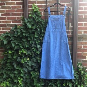 Vintage Ginger (GNG) Denim Overall Dress